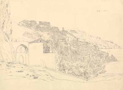 Ansicht von Amalfi von Carl Ernst Ludwig Wagner